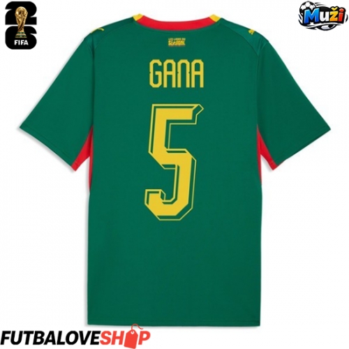 Dres Senegal Idrissa Gueye #5 Preč MS 2026 Krátky Rukáv